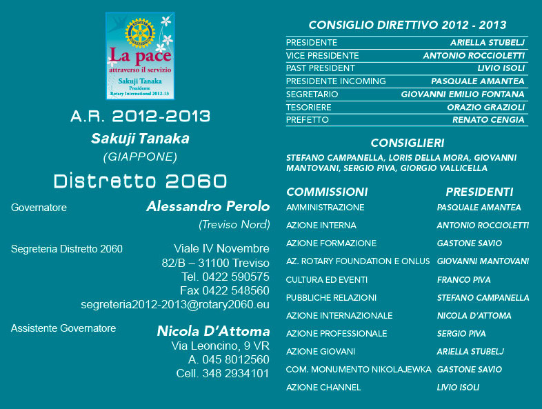 Consiglio AR 2012 2013